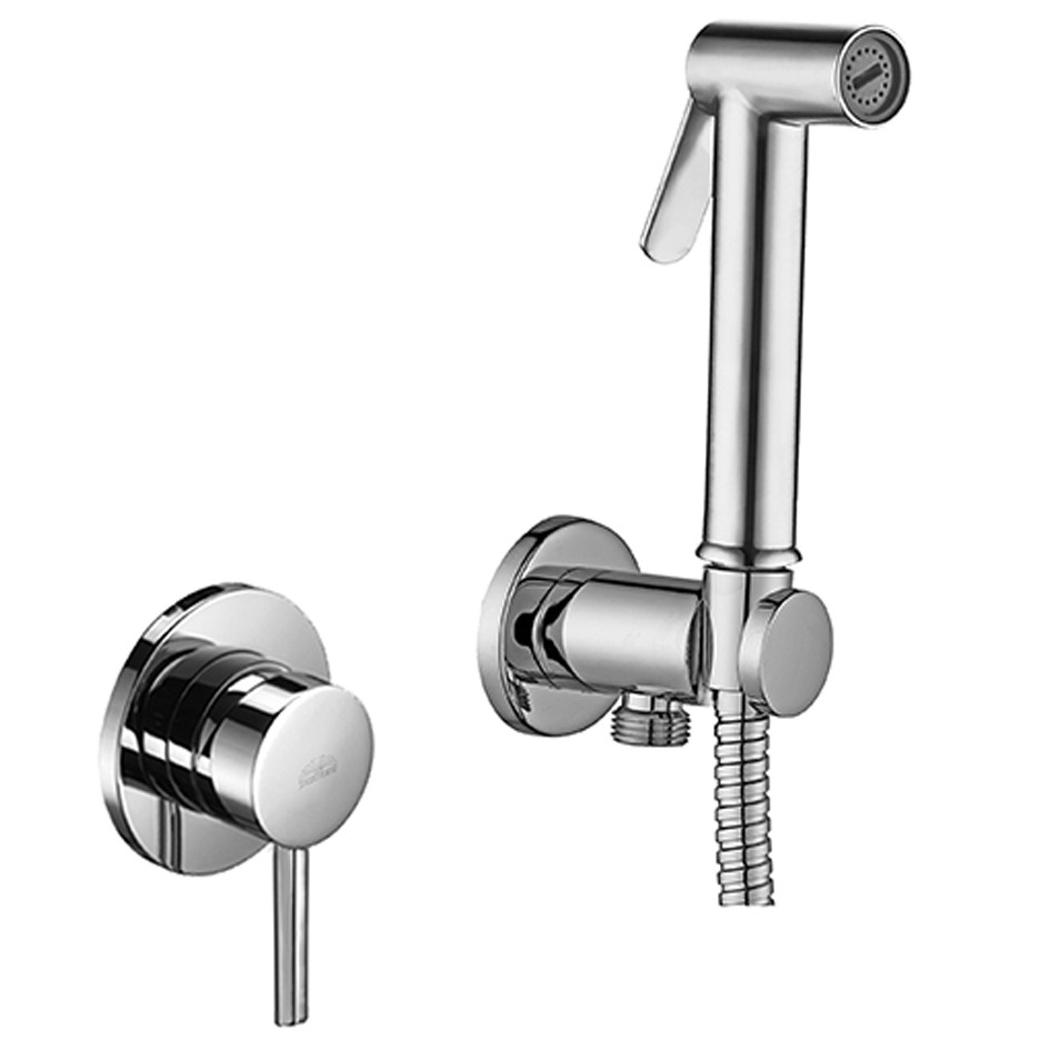 Kit bidet da incasso tondo con miscelatore laterale Paffoni KIT DUP110CR